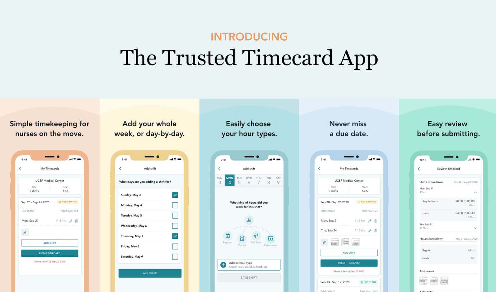 Introducing the Trusted Timecard App Trusted Health
